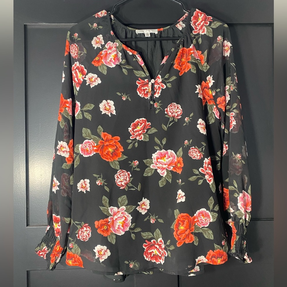 4/$16 Daily Thread Floral Top